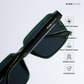 Rogue Shades - Green Rectangle Sunglasses - RB2532