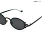 Jaisalmer Glow - Cherry Coal Polarized Oval Sunglasses - RB2664