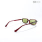 Shimla Whisper - Berry Leaf Rectangle Sunglasses - RB2777
