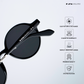 Pondy Palette - Night Shade Round Sunglasses - RB2547