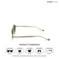 Jaisalmer Glow - Jade Glint Polarized Oval Sunglasses - RB2665