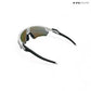 Swift - White Orange Polarized Wrap Around Sunglasses - RB2513