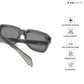 Howrah Haze - Grey Square Sunglasses - RB2576