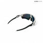 Swift - White Blue Polarized Wrap Around Sunglasses - RB2514