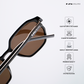 Tawi Gaze - Mudstone Angular Hexagon Sunglasses - RB2572
