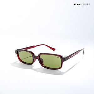 Shimla Whisper - Berry Leaf Rectangle Sunglasses - RB2777