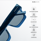 Boxy Bold 2.0 - Blue Crest Square Sunglasses - RB2603