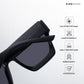 Boxy Bold - All Black Square Sunglasses - RB2527