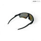 Swift - Black Blue Polarized Wrap Around Sunglasses - RB2512