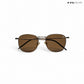Metal Glint - Brown Gold Square Sunglasses - RB2434