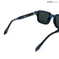 Rogue Shades - Deep Blue Rectangle Sunglasses - RB2674