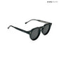Groove Shades - All Black Round Sunglasses - RB2538