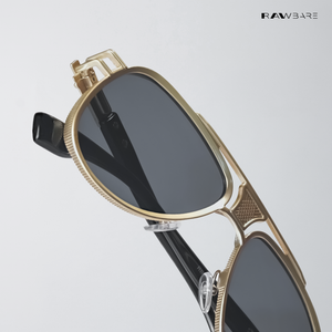 Nivex - Black Gold Aviator Sunglasses - RB2686BG