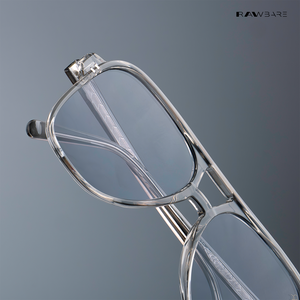 Patiala Drop - Stone Dust Geometric Aviator Sunglasses - RB2542