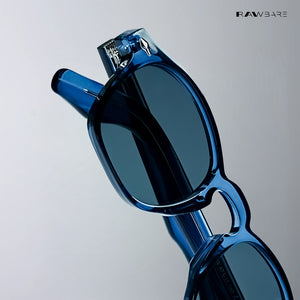 Urban Grid - Blue Wayfarer Sunglasses - RB2460