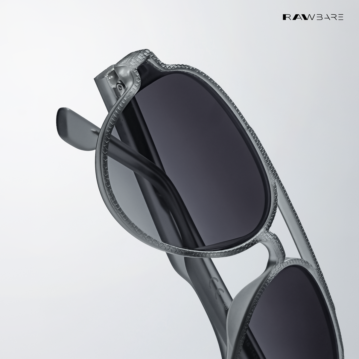 Rann Ray Ash Blackline Aviator Sunglasses | UV400 | Rawbare