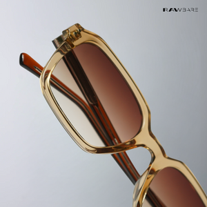 Manali Mist - Brown Sugar Square Sunglasses - RB2591