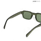 Lilrecta - Green Rectangle Sunglasses - RB2526