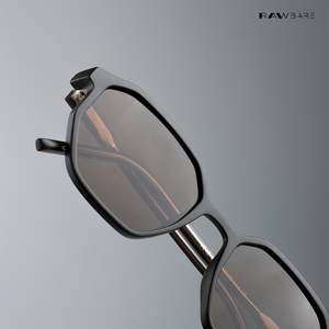 Tawi Gaze - Mudstone Angular Hexagon Sunglasses - RB2572