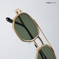 Aeri - Green Gold Hexagon Sunglasses - RB2677GG