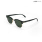 Delhi Daze - Jungle Dusk Clubmaster Half Rim Sunglasses - RB2557