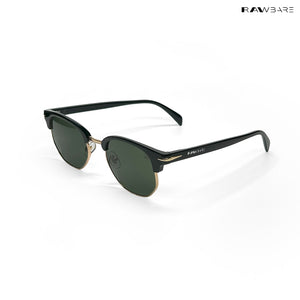 Delhi Daze - Jungle Dusk Clubmaster Half Rim Sunglasses - RB2557