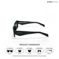 Morjim Muse - Midnight Mode Rectangle Sunglasses - RB2553