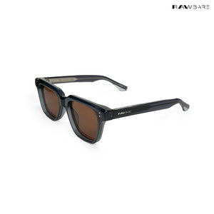 Waypoint- Frosted Brown Wayfarer Sunglasses - RB2672