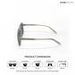 Patiala Drop - Glass Grove Geometric Aviator Sunglasses - RB2543
