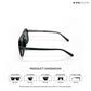 Patiala Drop - Phantom Flex Geometric Aviator Sunglasses - RB2541