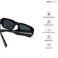 Bombay Breeze - Dark Matter Rectangle Sunglasses - RB2544