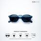 Urban Grid - Blue Wayfarer Sunglasses - RB2460