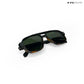 Glare - Nightwood Rectangle Sunglasses - RB2327