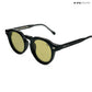 Groove Shades - Yellow Black Round Sunglasses - RB2539