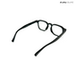 Solar Sleek - Black Blue Cut Wayfarer Sunglasses - RB2509