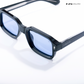 Angular Aura - Midnight Polarized Rectangle Sunglasses - RB2448