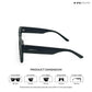 Boxy Bold - Black Green Square Sunglasses - RB2522