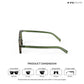 Sol - Jungle Pink Rectangle Sunglasses - RB2465