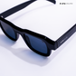Lilrecta - All Black Rectangle Sunglasses - RB2524