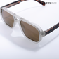 Glare - Cheetah Polarized Rectangle Sunglasses - RB2323