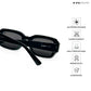 Allure - All Black Rectangle Sunglasses - RB2520