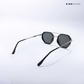 Luno - Silver Black Squoval Sunglasses - RB2688SB