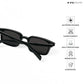 Sol - Black Rectangle Sunglasses - RB2462
