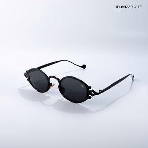 Jaisalmer Glow - Cherry Coal Polarized Oval Sunglasses - RB2664