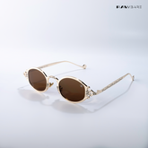 Jaisalmer Glow - Hazel Gleen Polarized Oval Sunglasses - RB2666