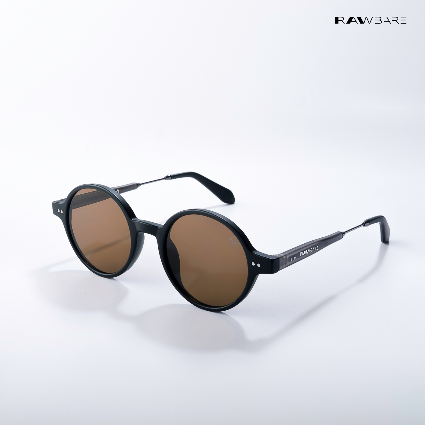 Pondy Palette - Bark Bloom Round Sunglasses - RB2548