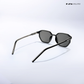 Tawi Gaze - Dark Wave Angular Hexagon Sunglasses - RB2605
