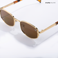 Jodhpur Noir - Burnished Gold Geometric Sunglasses - RB2669