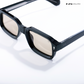 Angular Aura - Dusky Olive Polarized Rectangle Sunglasses - RB2449