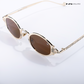 Jaisalmer Glow - Hazel Gleen Polarized Oval Sunglasses - RB2666